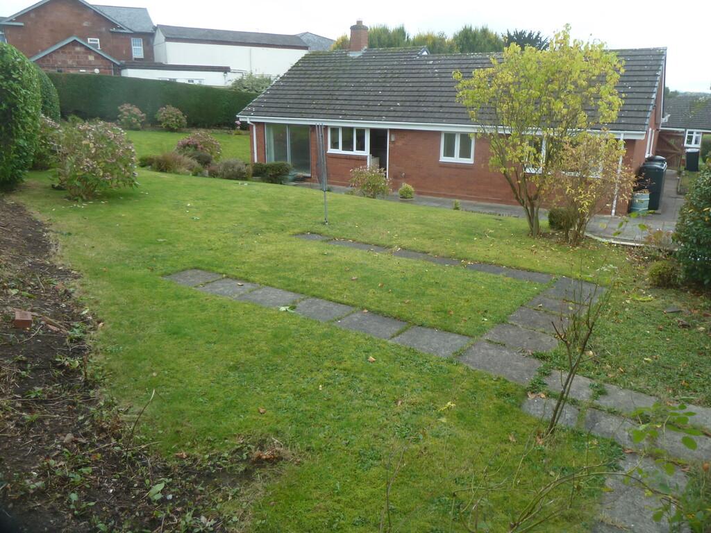 Rear garden