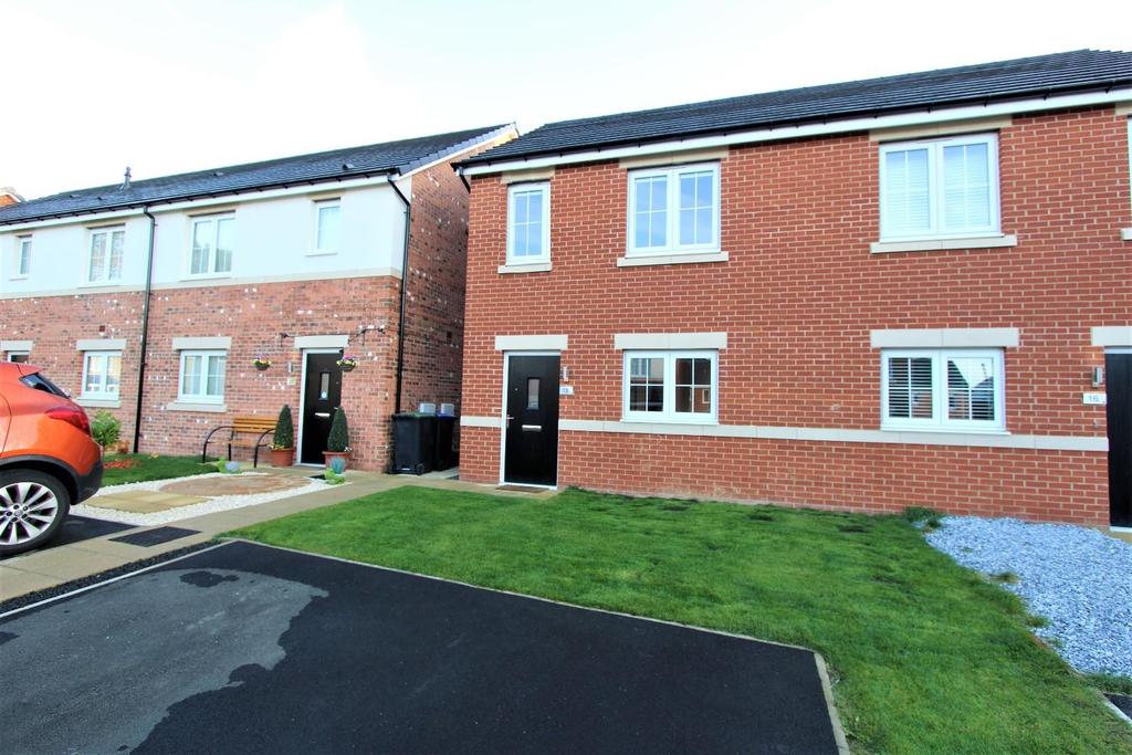 Littlewood Close, Browney, Durham 2 bed semidetached house £140,000