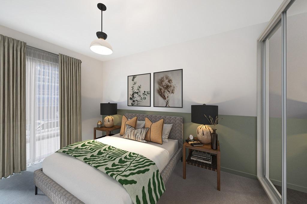 Bedroom 2 internal at millbrook park