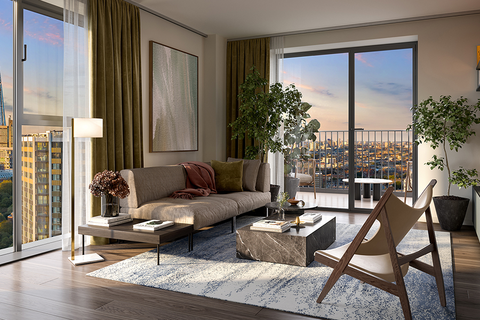 1 bedroom apartment for sale - Plot H7-D-20-02, The Panoramic Collection at Park & Sayer, Elephant Road, London SE17