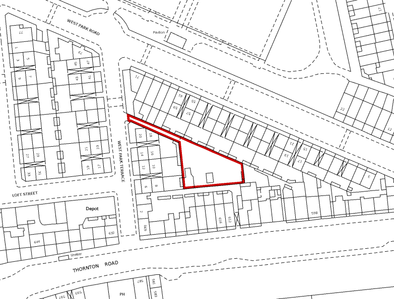 Thornton Road, Bradford, West Yorkshire, BD8 9SF Land £30,000