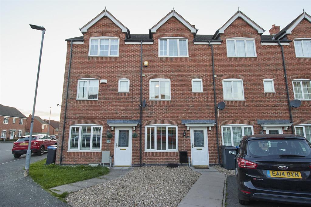 Berrywell Drive, Barwell 3 bed townhouse £215,000