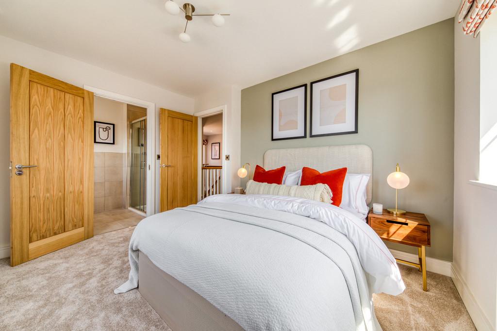 Example master bedroom