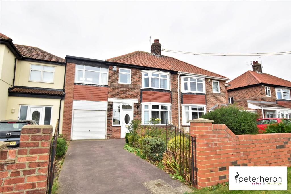 Augusta Terrace, Whitburn, Sunderland 3 bed semidetached house £209,950