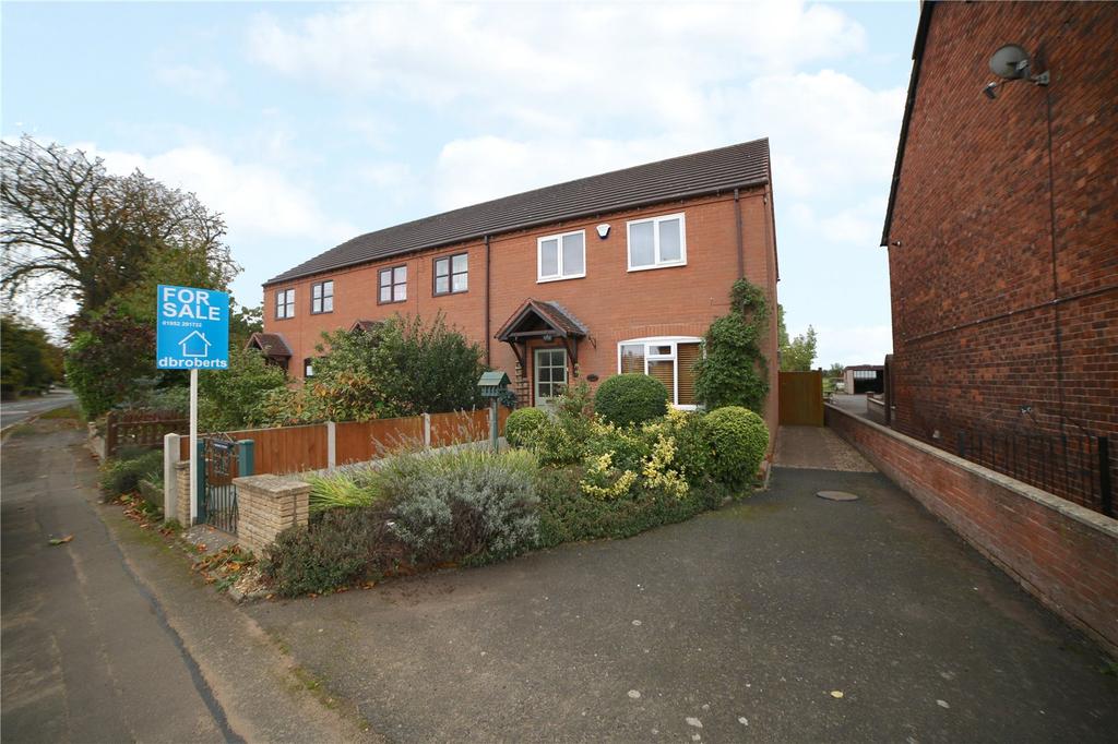 Roden, Telford, Shropshire, TF6 3 bed end of terrace house £220,000