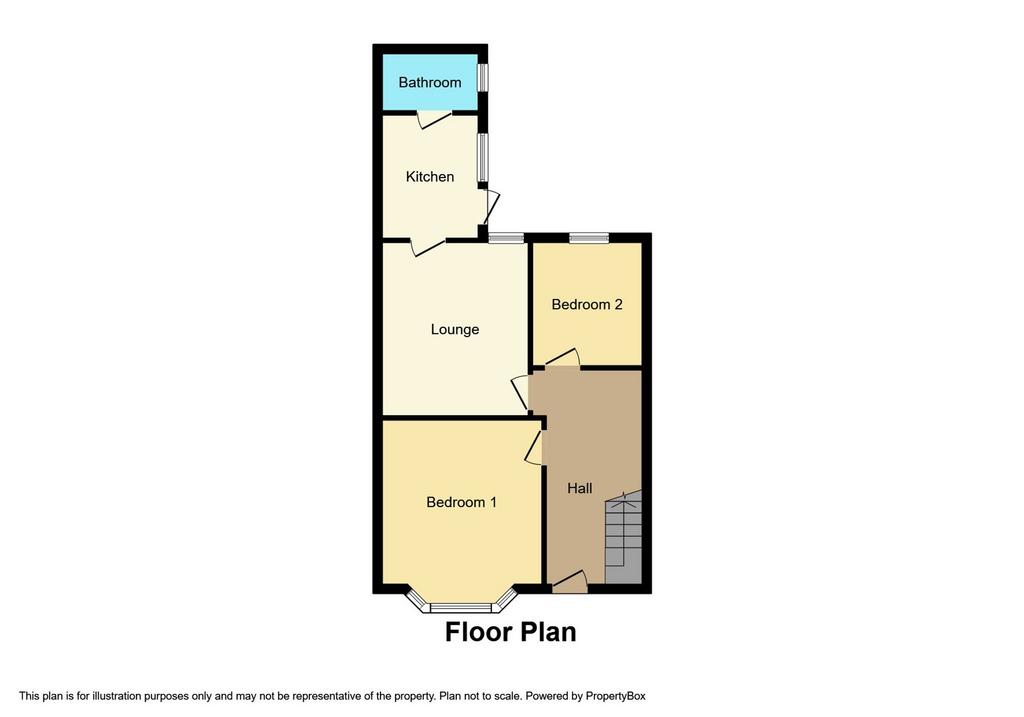 Roman Road, Lawe Top, South Shields, Tyne and Wear, NE33 2HA 2 bed