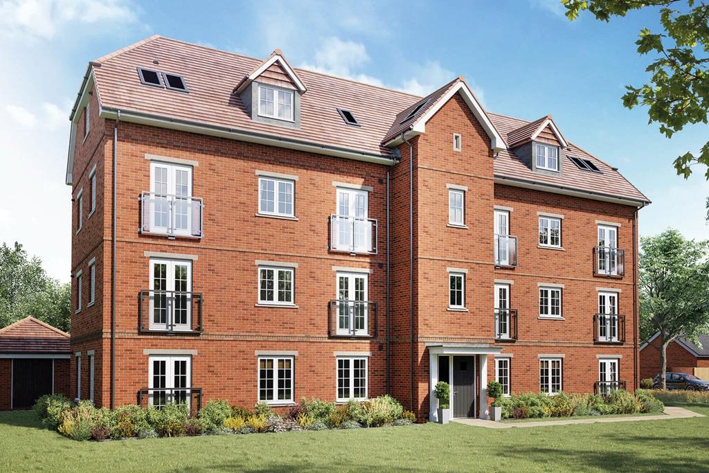 Block B - Plot 368 At Officers Mess 2 Bed Apartment - £196,995