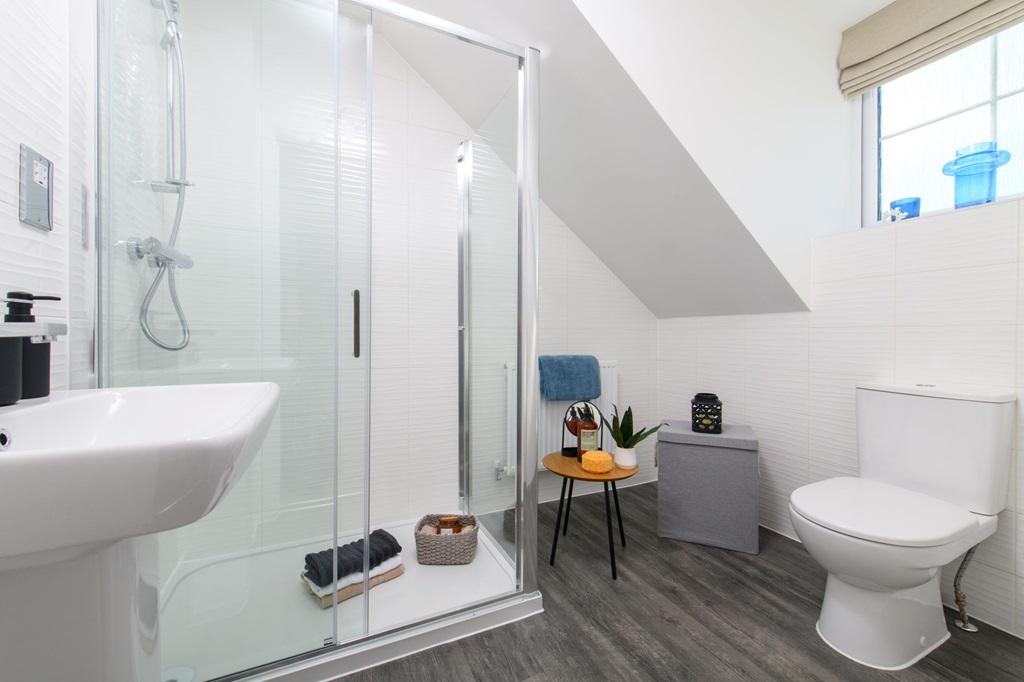 Internal image of the Woodcote 3 storey en suite shower room
