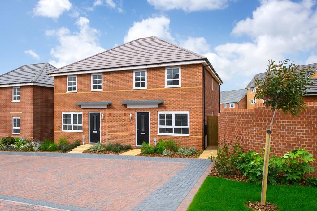 Maidstone at Woburn Downs Watling Street, Little Brickhill MK17 3 bed end of terrace house £