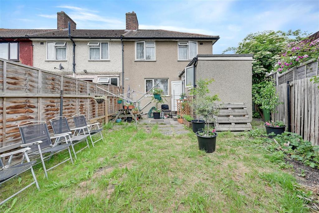 Rear garden