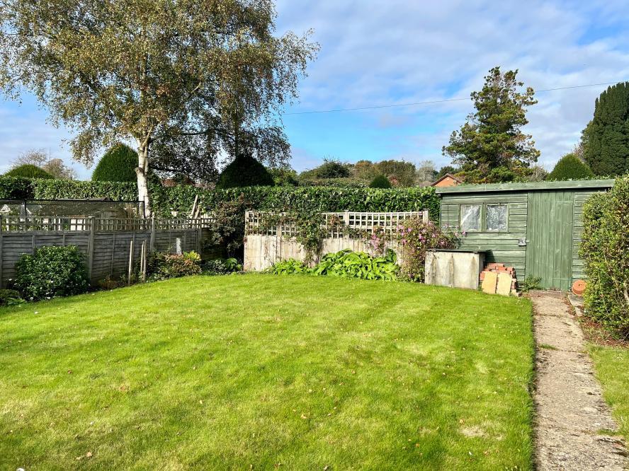 Rear garden