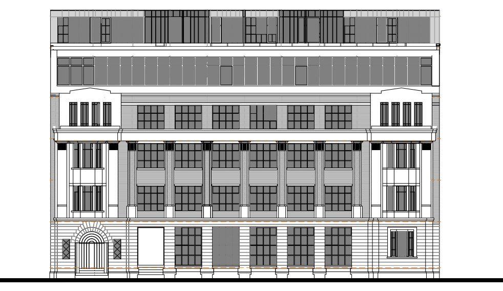 Proposed Roof Top Elevation