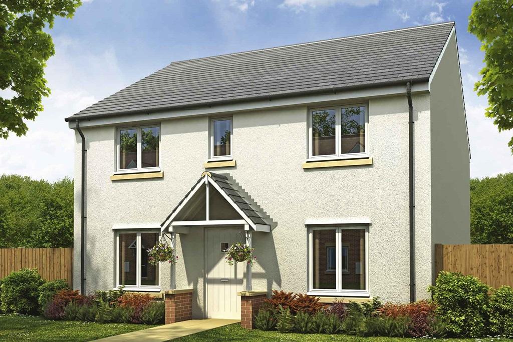 The Thornford Plot 211 at Gardenia Place at Cranbrook, London Road EX5 4 bed detached house