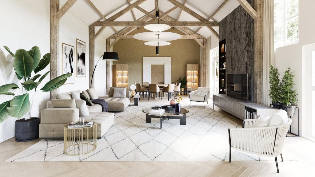 Cgi Of Living Room