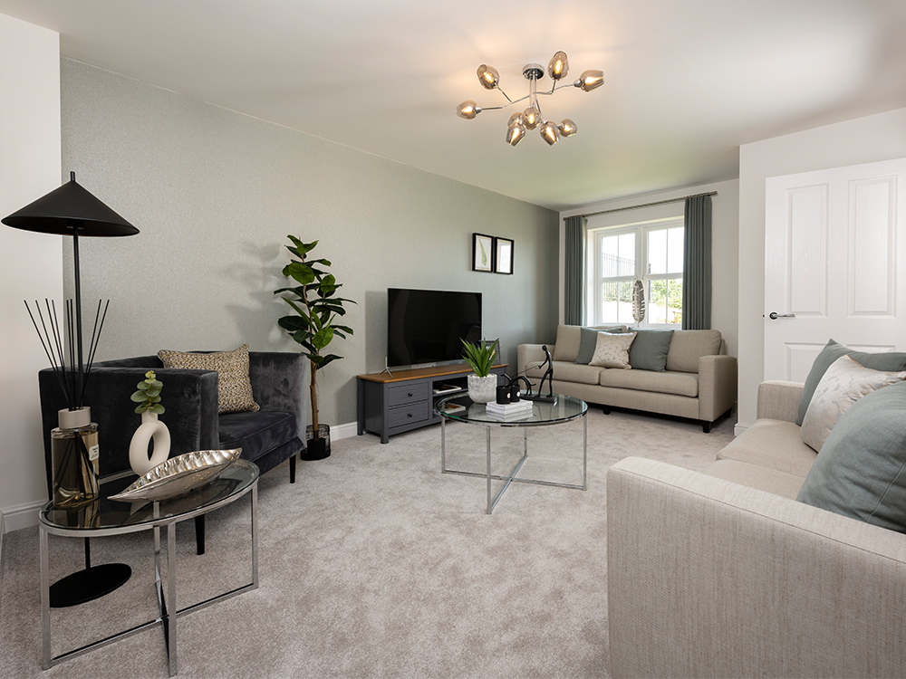 Spacious separate lounge