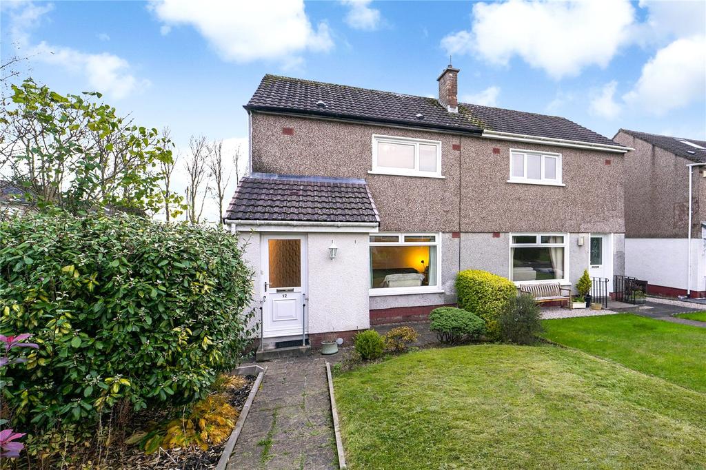 12 Cheviot Gardens, Bearsden, Glasgow, G61 2 bed end of terrace house