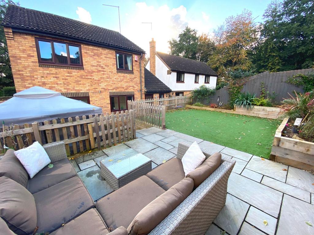 Rear garden