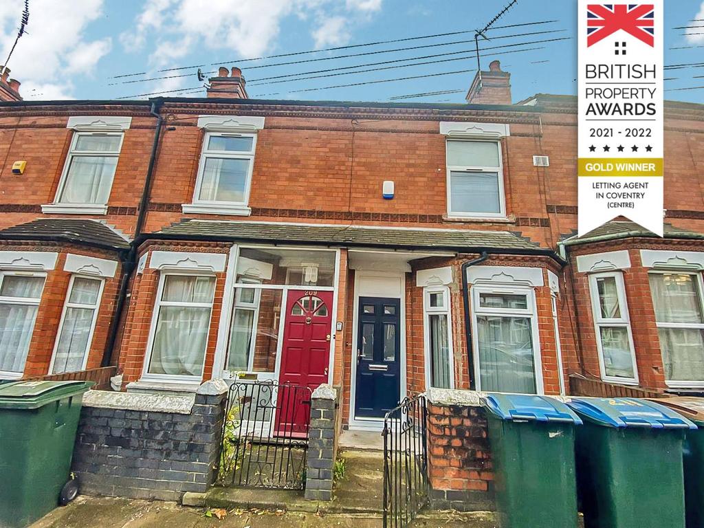 Sovereign Road, Earlsdon, Coventry, West Midlands, CV5 6LW 2 bed terraced house £750 pcm (£173 pw)
