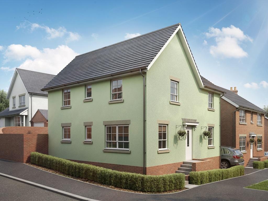 Alderney 4 bedroom home outside view CGI Hanbury Locks