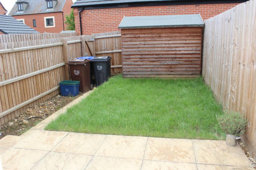 Rear garden