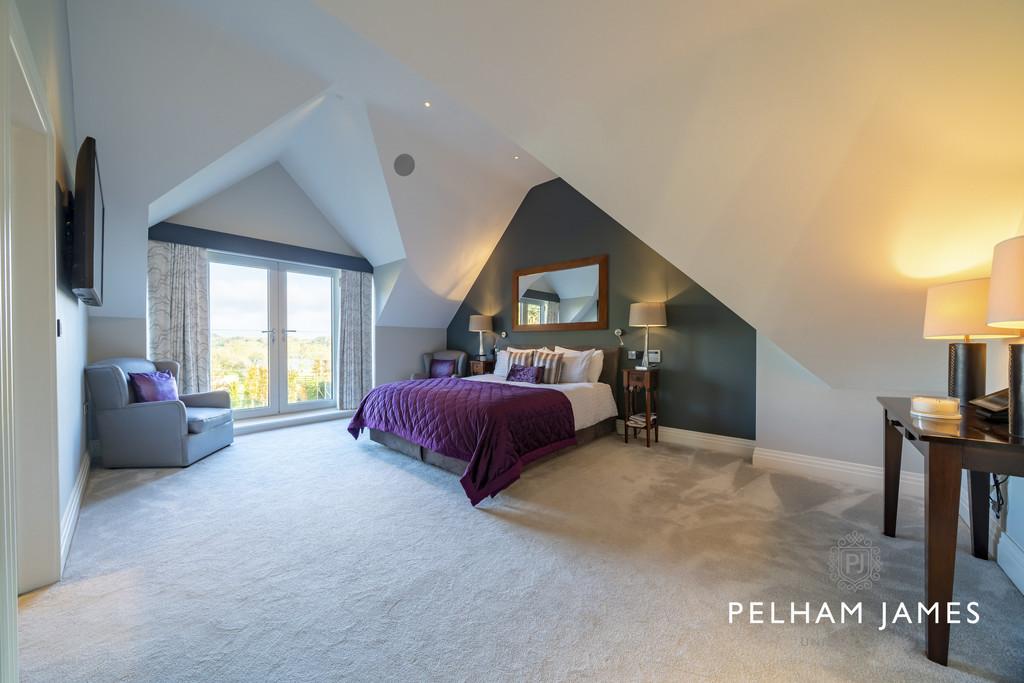 Principal bedroom with Juliet balcony