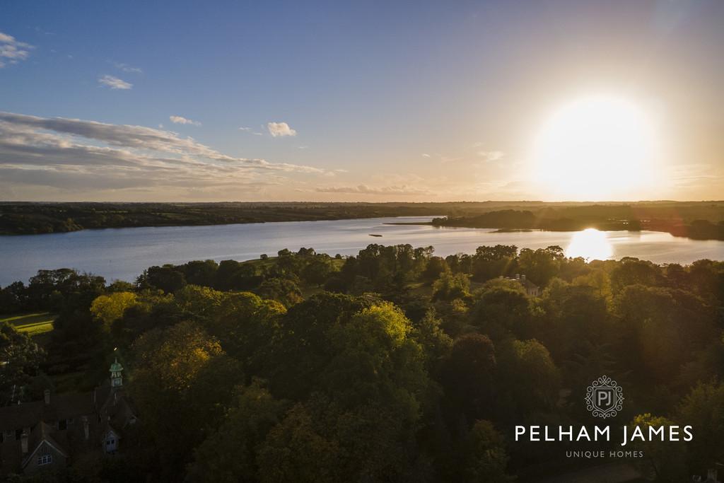 Sunset over Rutland Water