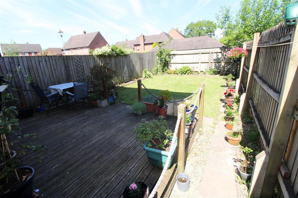 Rear garden