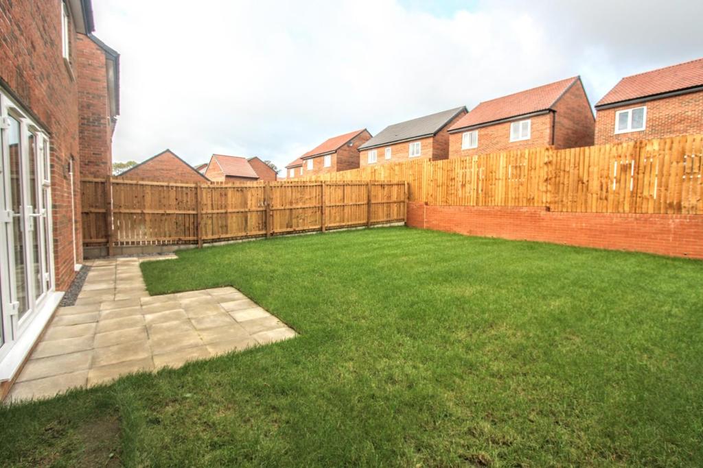 Rear garden
