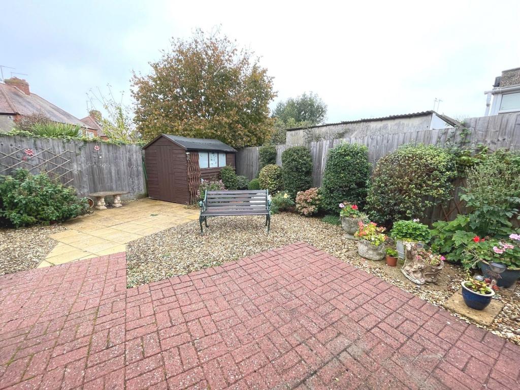 Rear garden