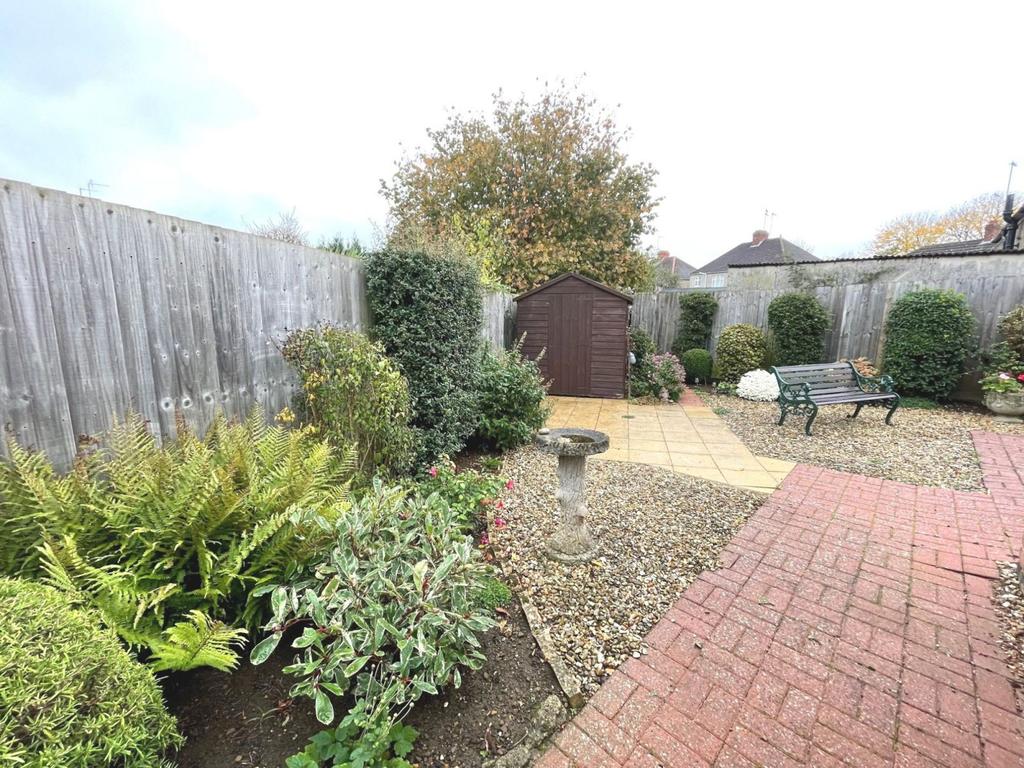 Rear garden