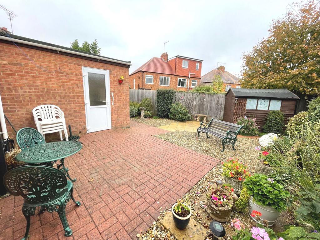 Rear garden