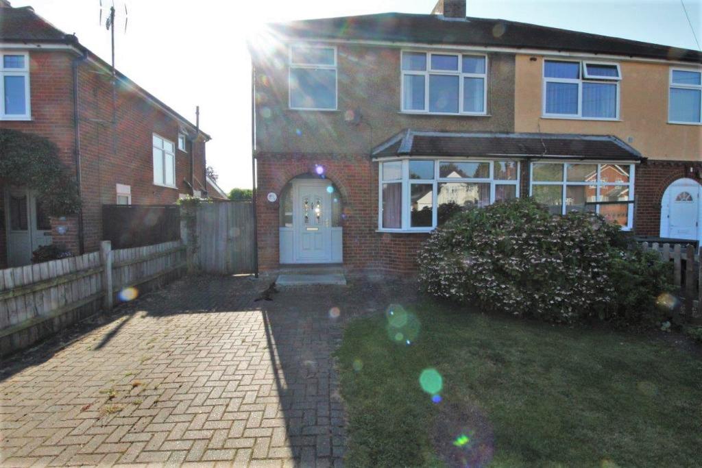 Norwich Road, Ipswich, IP1 3 bed semidetached house for sale £255,000