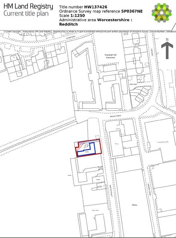 Britten Street, Redditch, Birmingham... Land £275,000