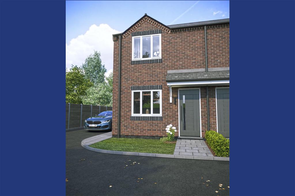Sandown Close, Burntwood, WS7 2YU 2 bed end of terrace house £199,500