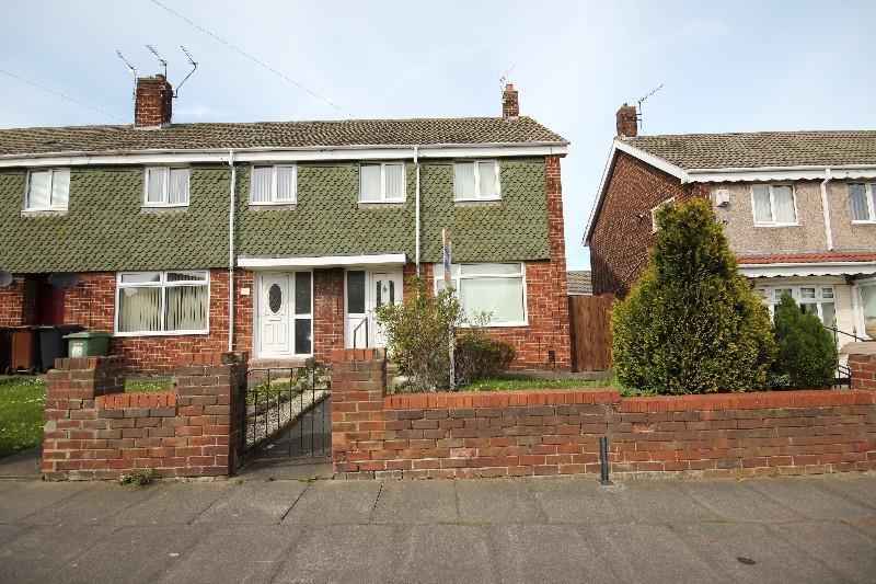 64 Marlowe Road, Rift House, Hartlepool 2 bed end of terrace house £
