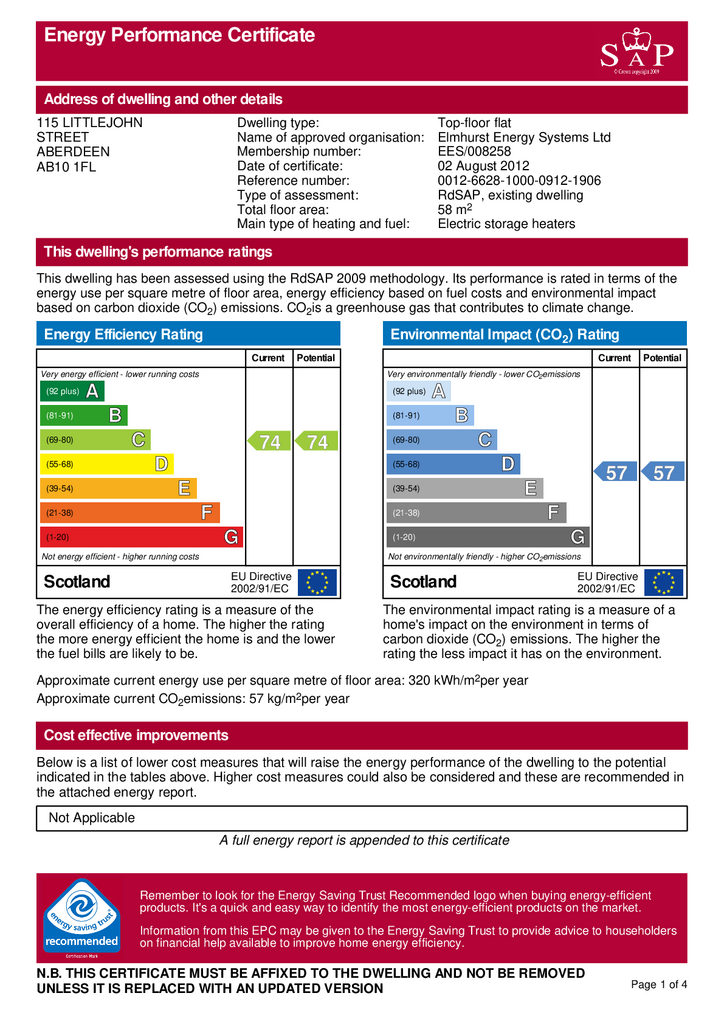 EPC Certificate