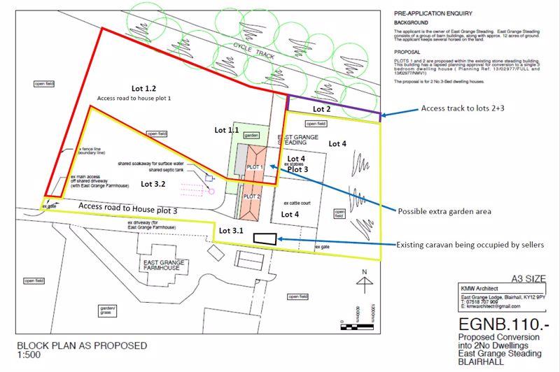 Partial Lot Plan