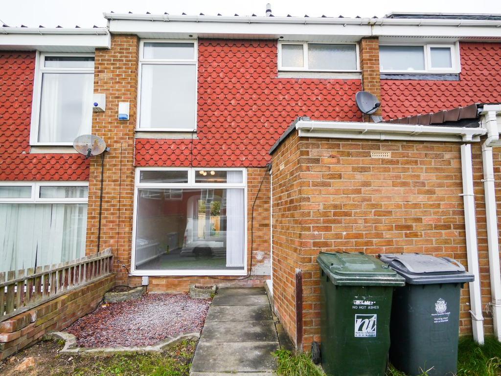 Bellshill Close, Wallsend 3 bed terraced house £695 pcm (£160 pw)