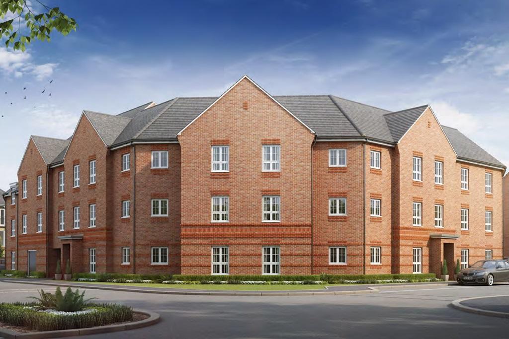 Lancer Apartments at Bruneval Gardens... 1 bed apartment £236,500