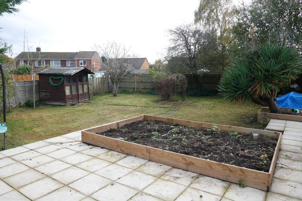 Rear garden
