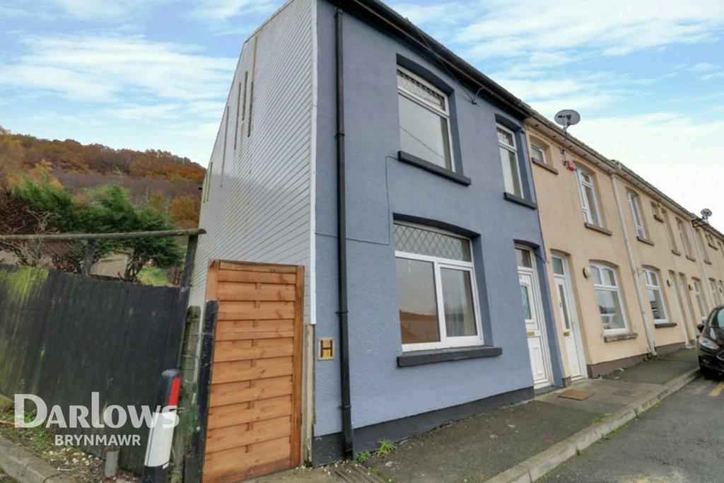 Upper Gwastod Terrace, Cwmtillery 2 bed end of terrace house for sale