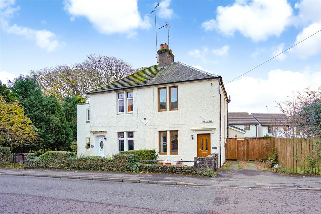 10 Whitefield, Lennoxtown, Glasgow, G66 2 bed semidetached house £