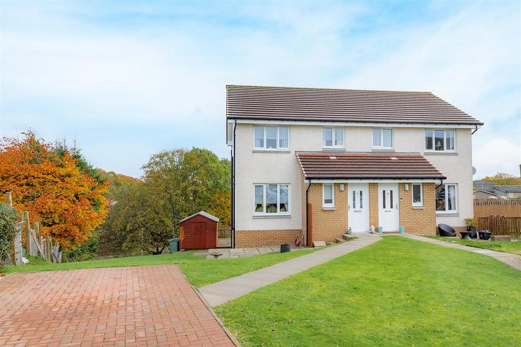 Kirkwood Avenue, Redding, Falkirk 3 bed semidetached house £175,000