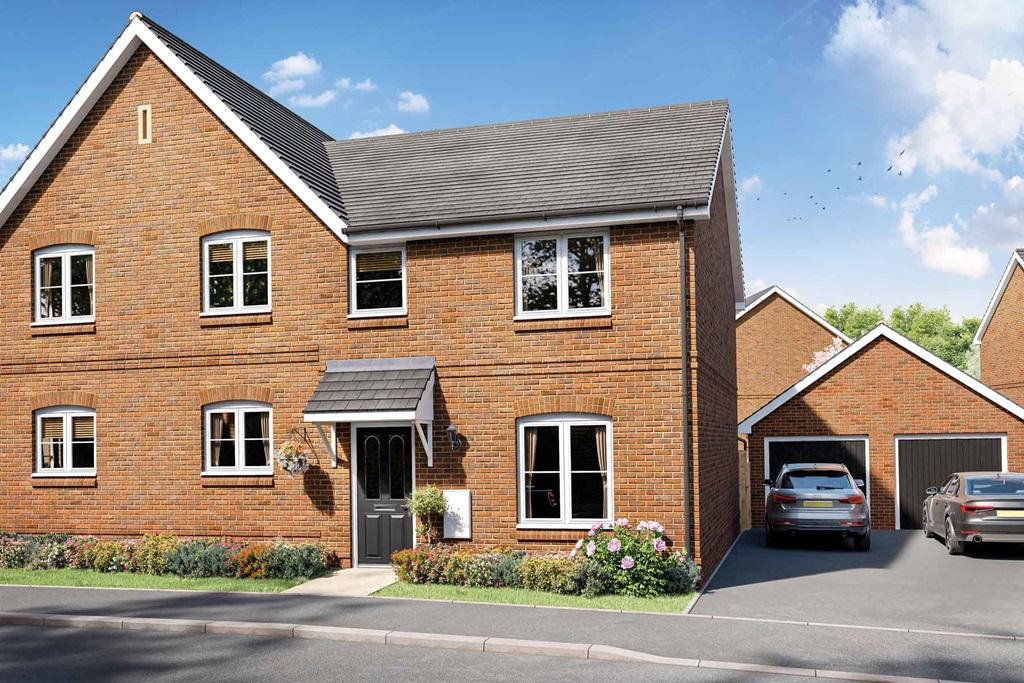 The Byford Plot 44 at Hazel Rise, Hazel Rise, Hazel Close RH10 3 bed