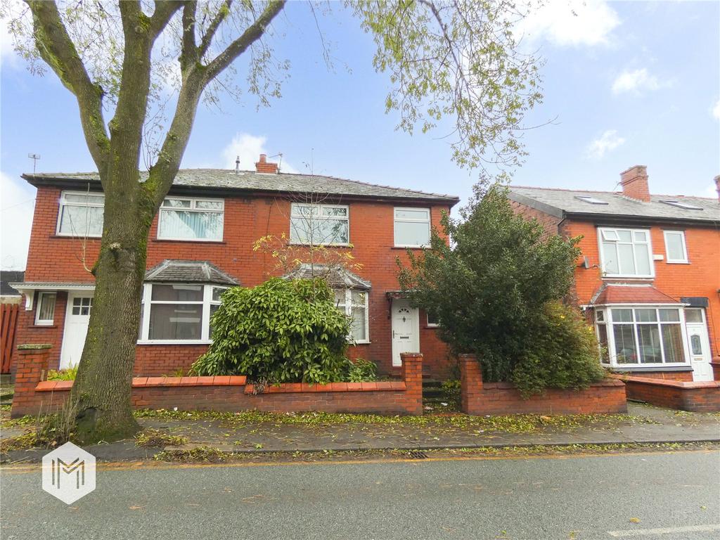 Plodder Lane, Farnworth, Bolton, BL4 3 bed semidetached house £125,000