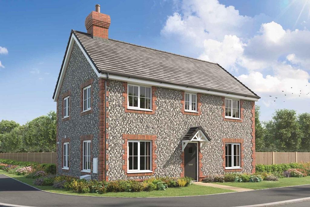 Artist&#39;s impression of a typical Kentdale home