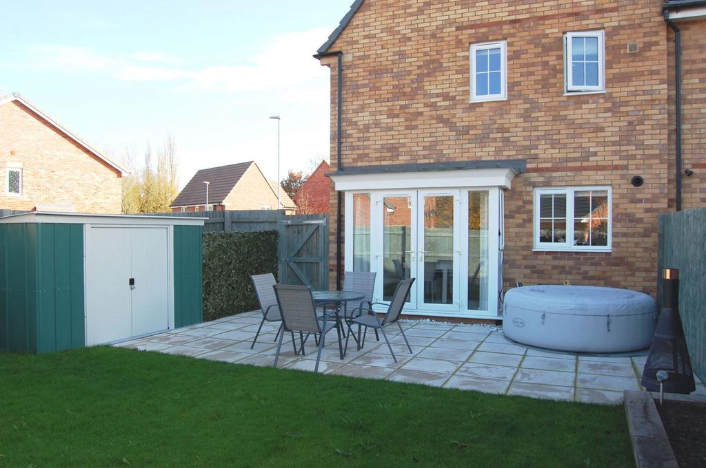Rear garden