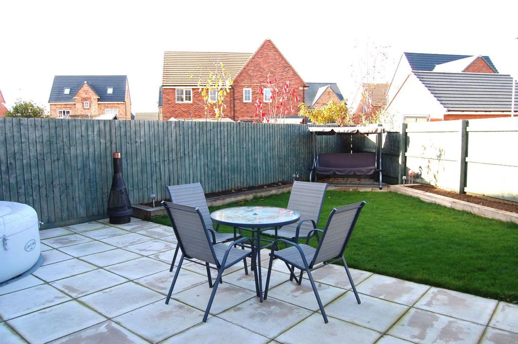 Rear garden