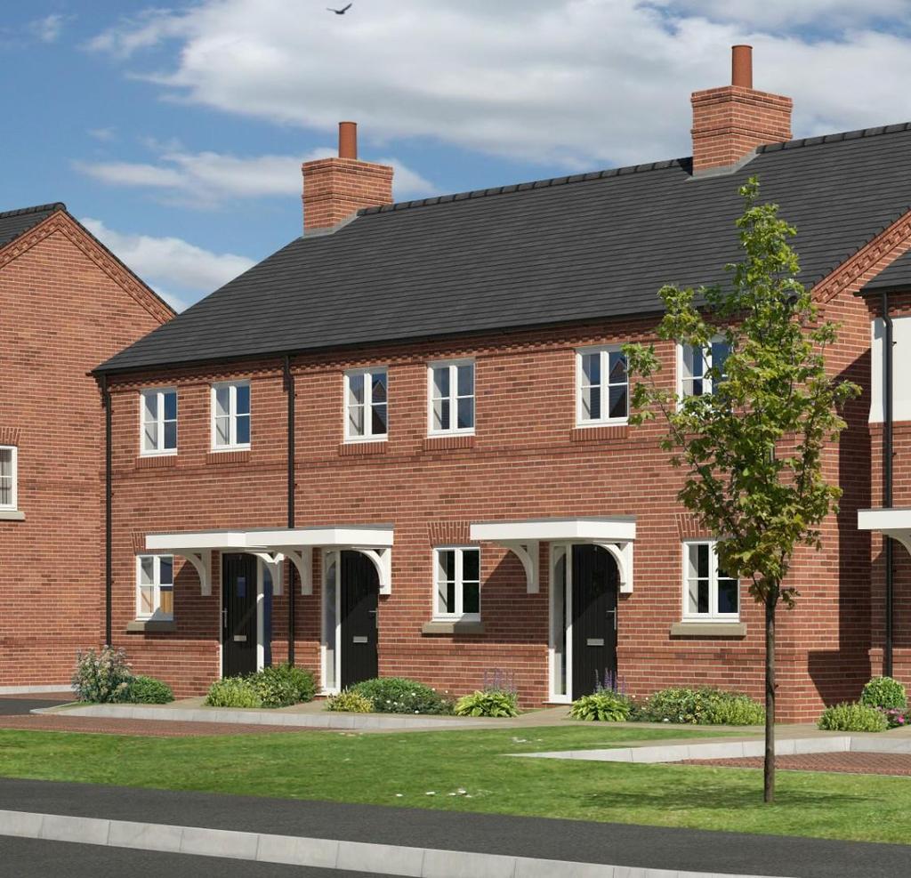 Birmingham Road, Ansley, Nuneaton 2 bed end of terrace house £240,000