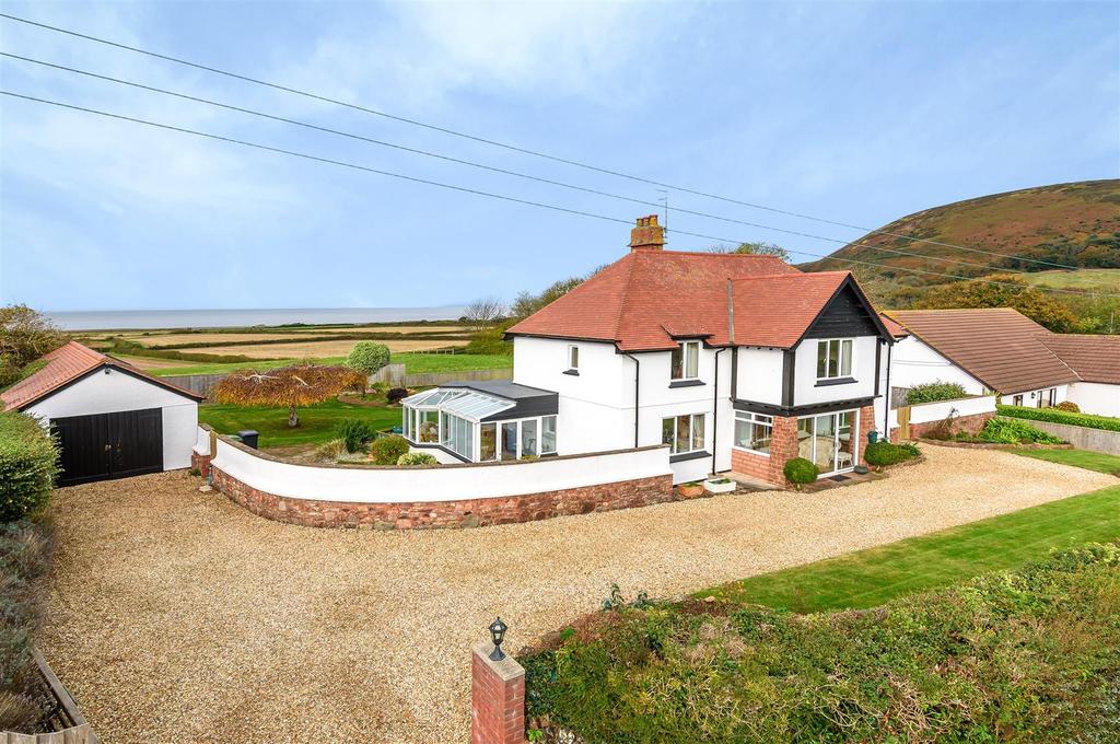 Bossington Lane, Porlock, Minehead 4 bed detached house £850,000